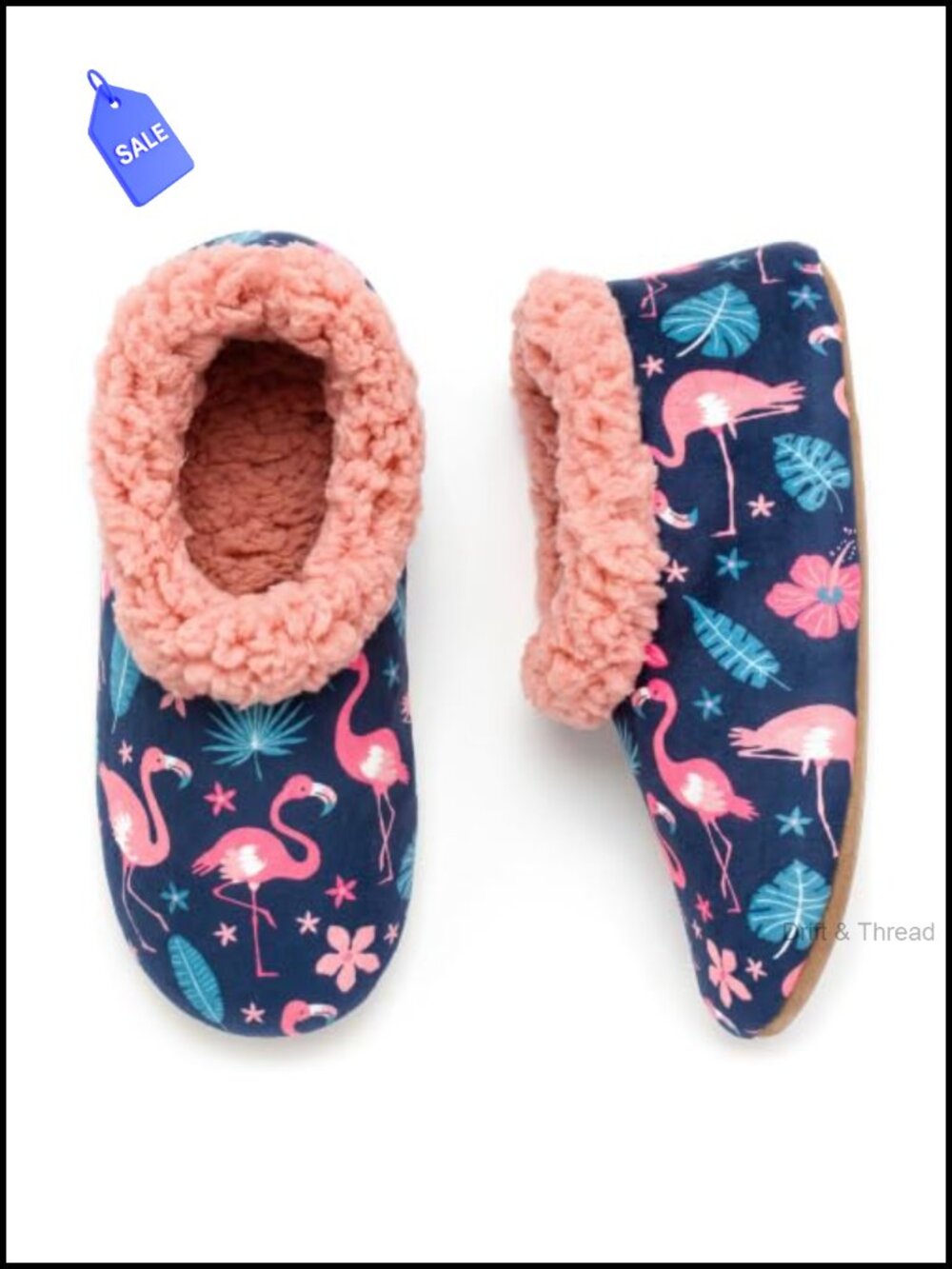 Fuzzy Slippers Women Plush Lined Indoor Slipper Socks Gripper Sole